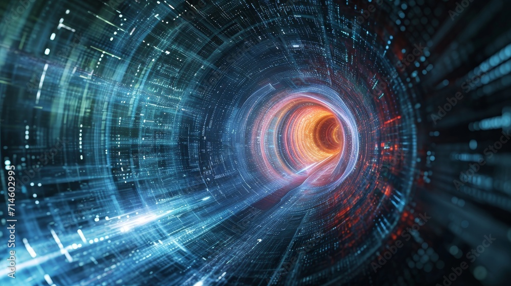 Cyber Vortex: Immersed in the Whirlwind of Digital Innovation