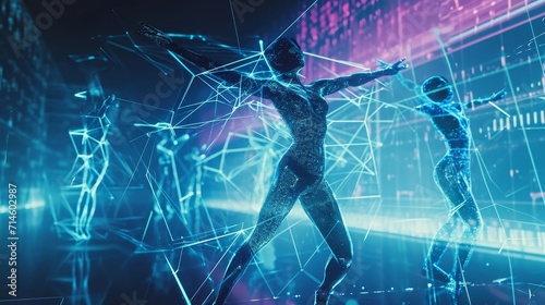 Cyber Synchrony: Unveiling the Intricacies of a Virtual Ballet