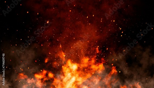 perftect fire particles embers on background smoke fog misty texture overlays