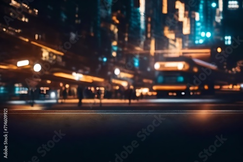 night traffic in the city © Abubakar