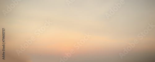 Grey light soft sky background. Gary and pink Blurry sky