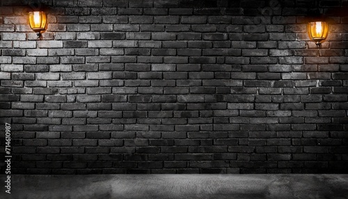 black brick walls that are not plastered background and texture the texture of the brick is black background of empty brick basement wall