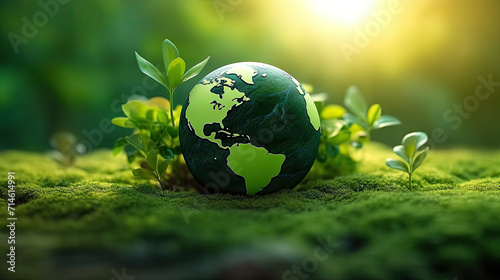 World environment day. sustainable environmental friendly goal development green business strategy global