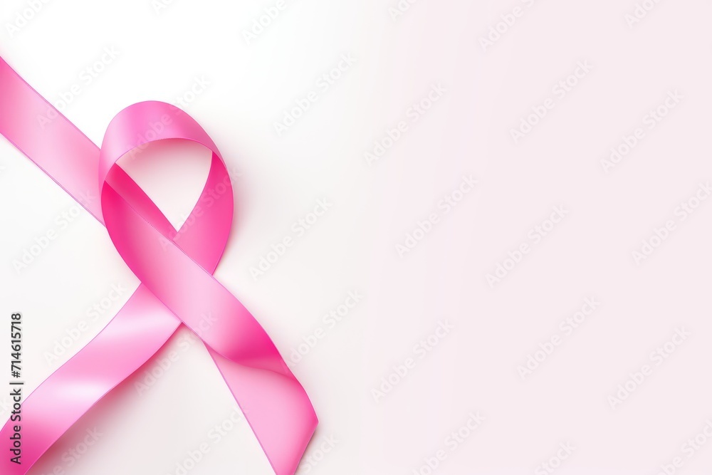 pink cancer ribbon isolated on white background pink cancer ribbon isolated on white background