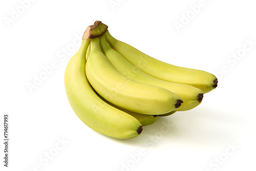 banana bunch isolated in white background