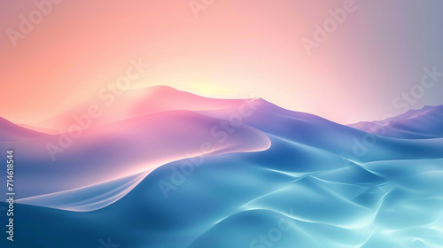 abstract background with waves