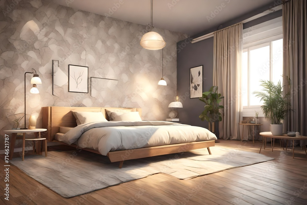 modern interior of bedroom modern interior of bedroom