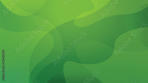 Modern abstract green gradient background, dynamic green fluid shape composition. Perfect for background, landing page, template, banner, poster, presentation, and wallpaper.
