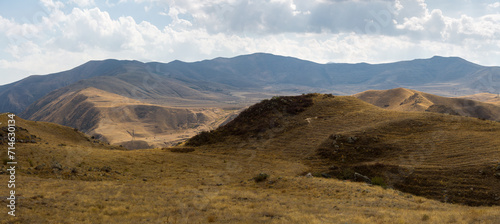 View of the mountain in Armenia