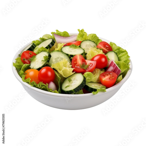 Vegetables salad clip art