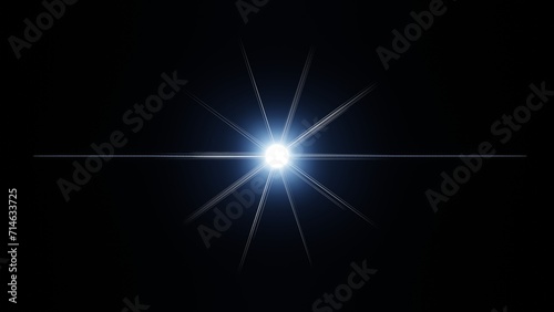 Wallpaper Mural Blue sunlight flare background, Overlay, lens flare light transition, effects sunlight, lens flare, light leaks. High-quality stock image of warm sun rays light effects, Warm effects light. Torontodigital.ca