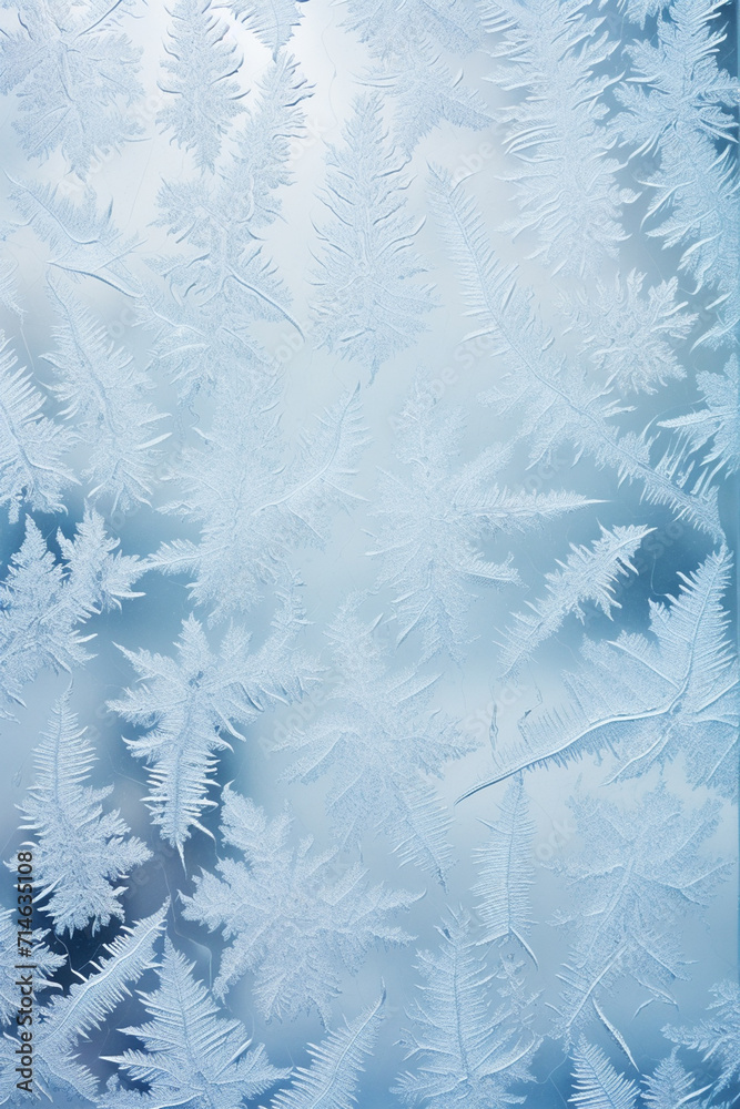 frosty natural pattern on winter window frosty natural pattern on winter window