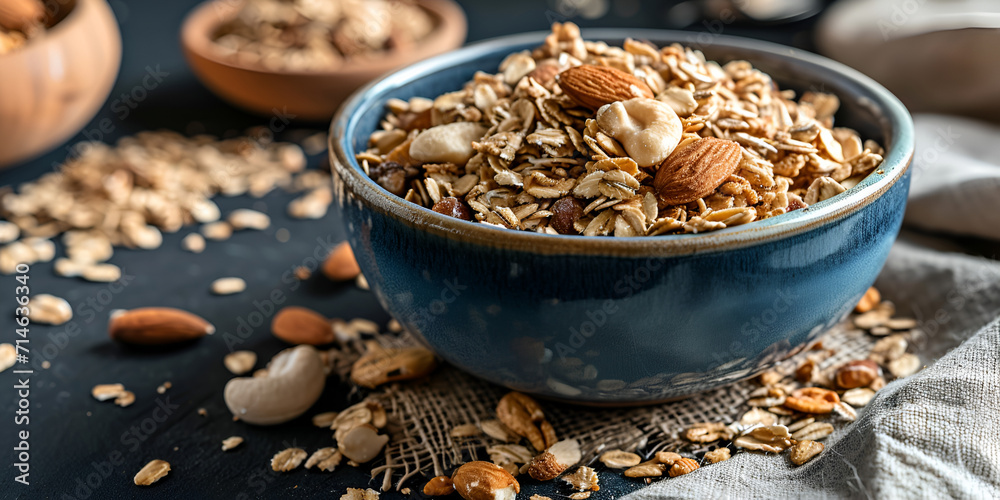 Whole Walnuts in a bowl, a Market's Bounty of Fresh and Healthy Walnuts, Laid Against a Nutrient-Rich Background Whole Walnuts in a bowl, a Market's Bounty of Fresh and Healthy Walnuts, Laid Against a Nutrient-Rich Background