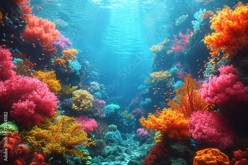 Beautiful Coral Reefs © Khamal