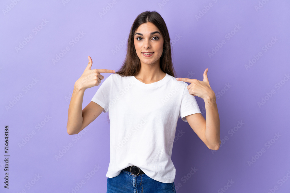 Young caucasian woman isolated on blue background giving a thumbs up gesture Young caucasian woman isolated on blue background giving a thumbs up gesture