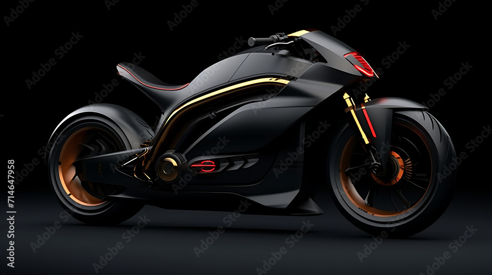 A design concept for an electric street bike.