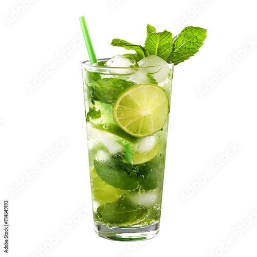 Mojito isolated on white background, photo, png 