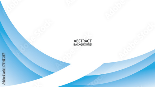 abstract blue Modern graphic background. Design element panoramic high speed style concept