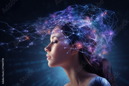 Cyborg brain chip nerve cells Neurobiology, neurochemistry, neurophysiology, Neurons neurotransmission and neuroplasticity. Neural processes, Neuromodulation, drives cognitive functions in mind axon