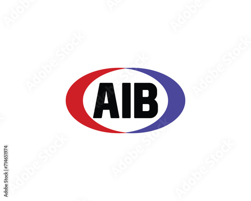 AIB logo design vector template © xcoolee