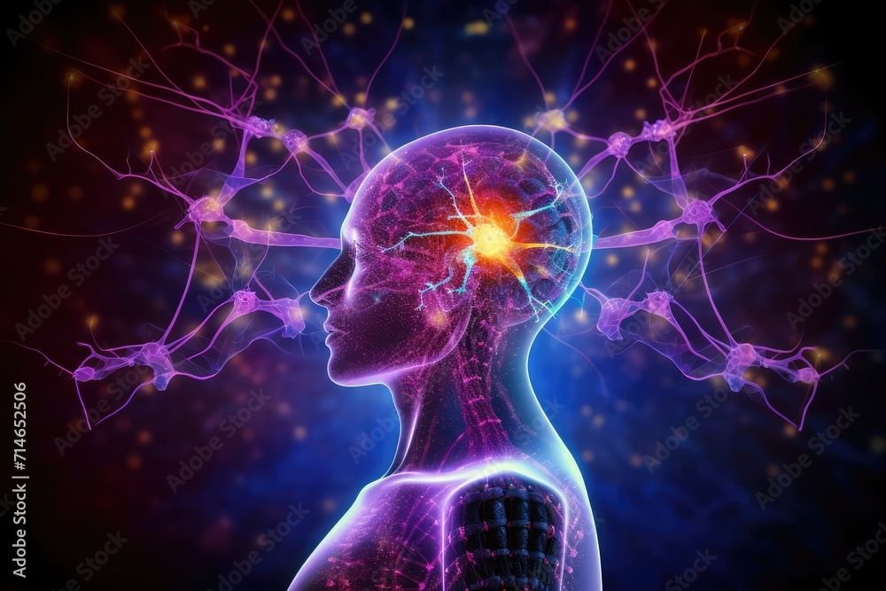 Cyborg brain chip nerve cells Neurobiology, neurochemistry, neurophysiology, Neurons neurotransmission and neuroplasticity. Neural processes, Neuromodulation, drives cognitive functions in mind axon Cyborg brain chip nerve cells Neurobiology, neurochemistry, neurophysiology, Neurons neurotransmission and neuroplasticity. Neural processes, Neuromodulation, drives cognitive functions in mind axon