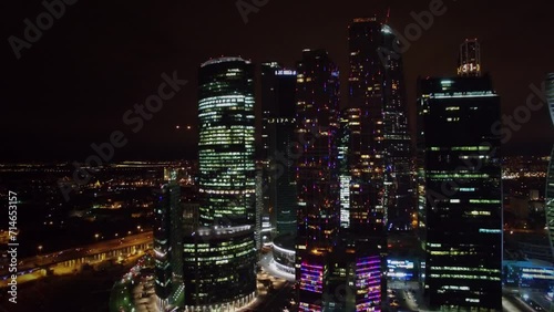 Wallpaper Mural Transport traffic near complex of International Business Center  Torontodigital.ca