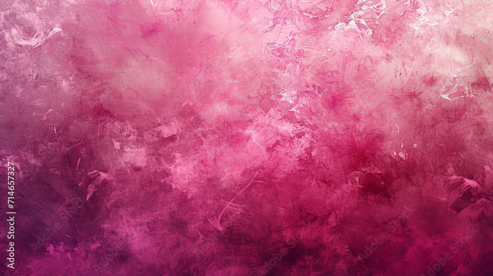 Fototapeta premium Pink background with grunge texture