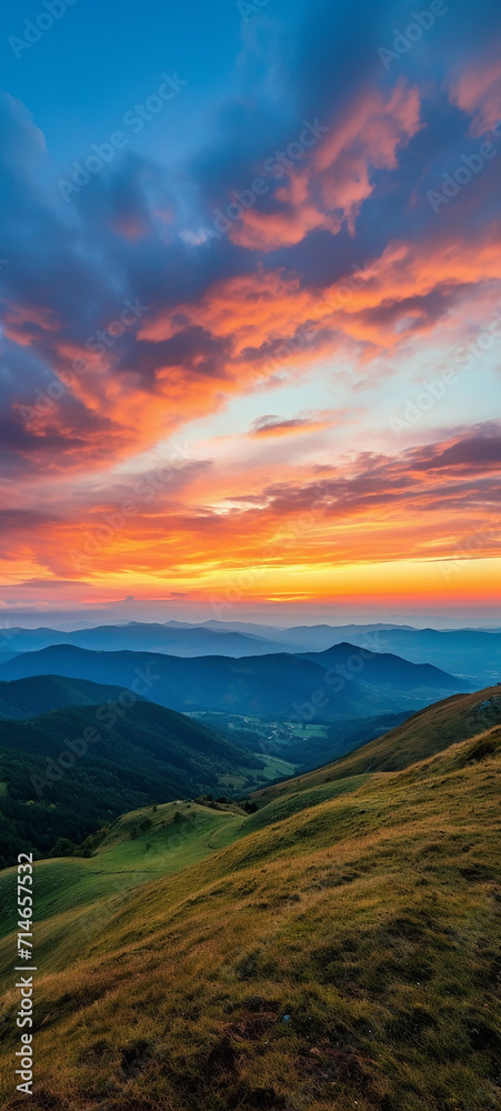mountainside_hill_with_the_sky_sunset_clouds mountainside_hill_with_the_sky_sunset_clouds