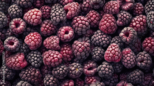  a large pile of raspberries is shown in this close up view of the top half of the berry, and the bottom half of the top half of the whole raspberries.