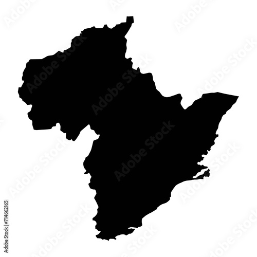 Otago Region map, administrative division of New Zealand. Vector illustration. photo