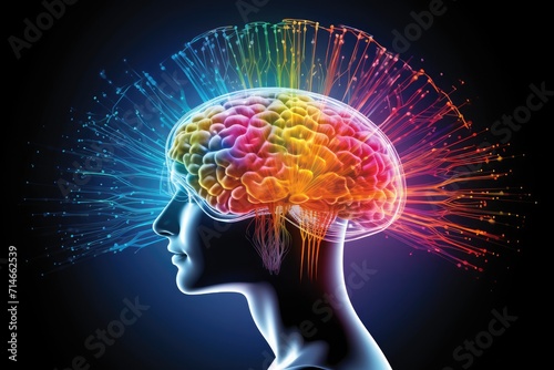 Neuroimaging Science Medtech Scientific Axon illustration: Electroencephalogram (EEG) brain waves, Magnetic Resonance Imaging (MRI) and Positron Emission Tomography (PET) for metabolic insights