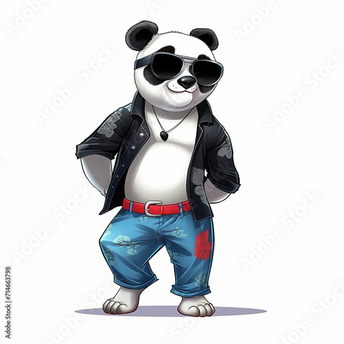 panda_with_sunglasses_full_body_vector_cartoon_style_whi