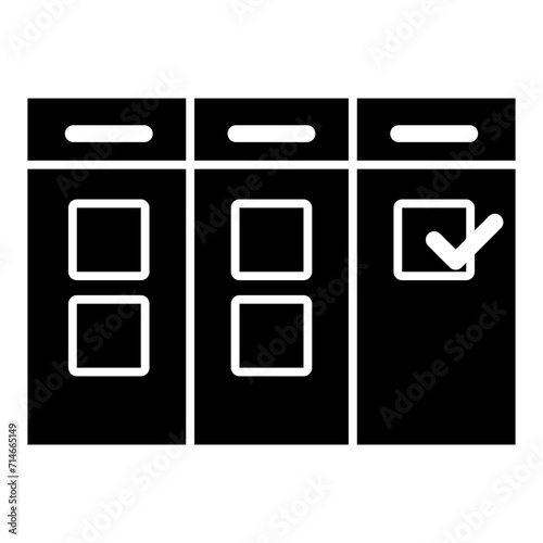 Agile Board Glyph Icon