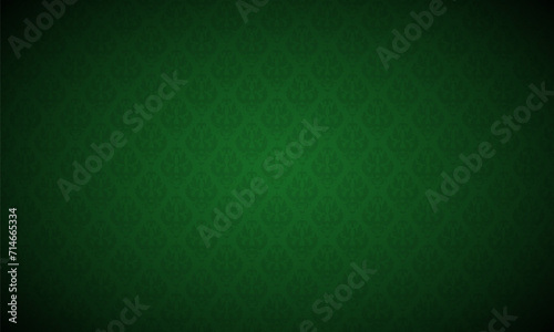 Green background for Poker or Casino. Vector template for your design.