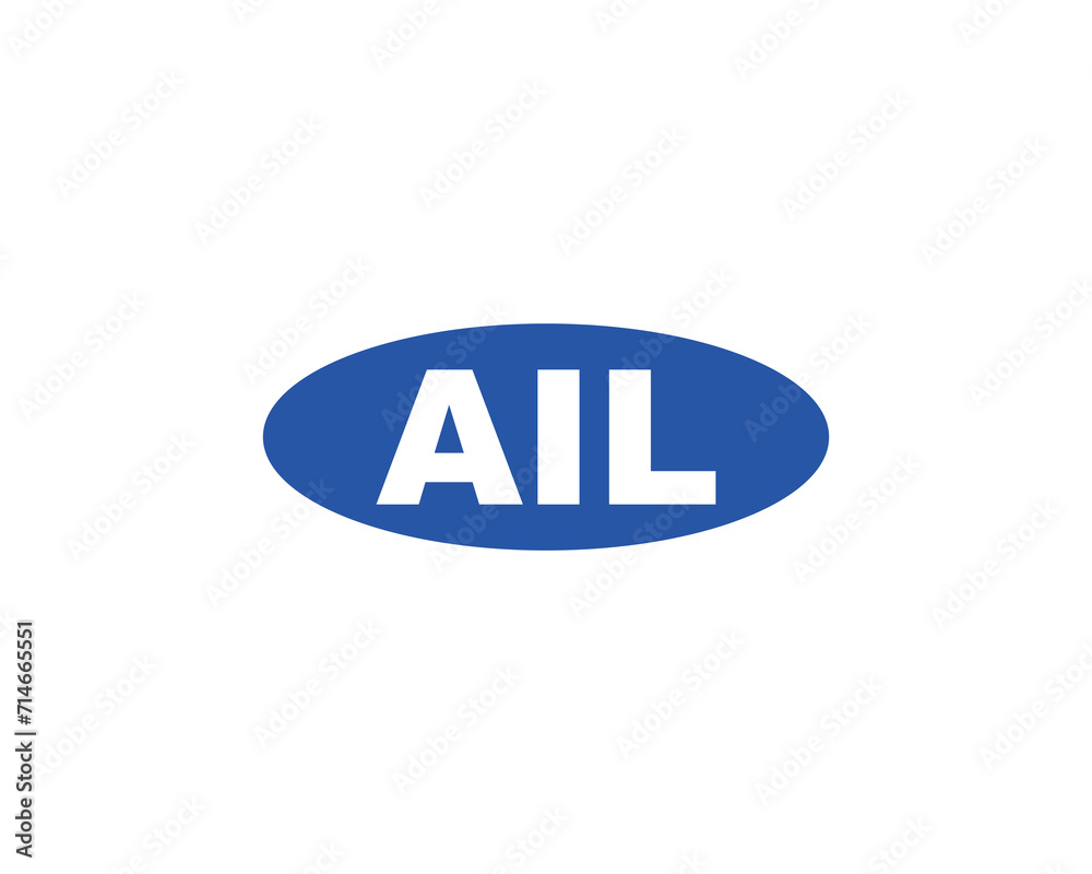 AIL Logo design vector template AIL Logo design vector template