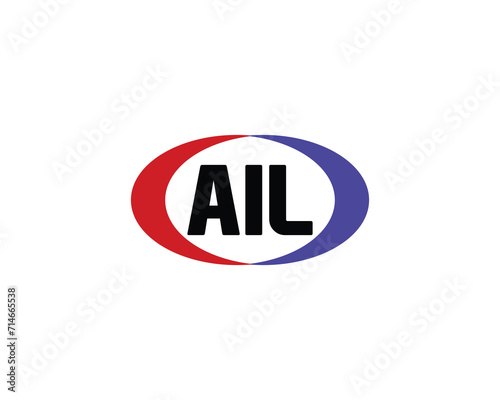 AIL Logo design vector template
