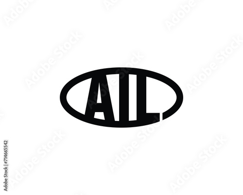 AIL Logo design vector template