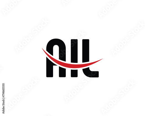 AIL Logo design vector template