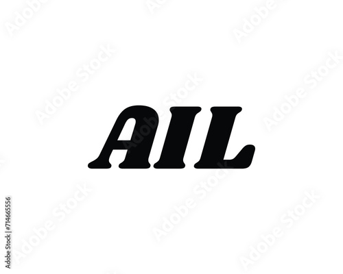 AIL Logo design vector template