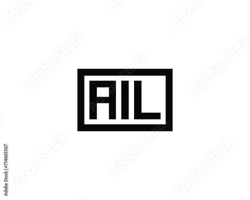 AIL Logo design vector template