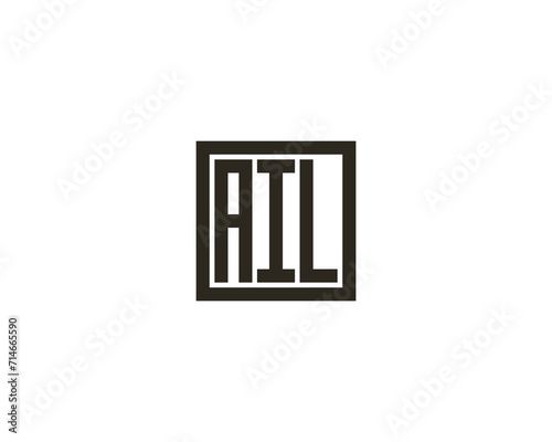 AIL Logo design vector template