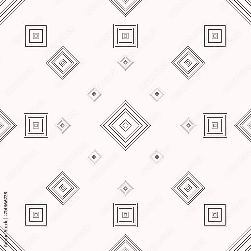Abstract geometric seamless pattern. Graphic design print. For fabric web page surface textures wrapping paper Vector illustration Abstract geometric seamless pattern. Graphic design print. For fabric web page surface textures wrapping paper Vector illustration