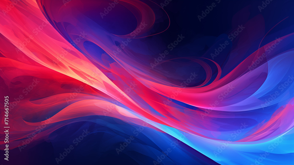 Abstract wave liquid texture red and blue harmonies background Abstract wave liquid texture red and blue harmonies background