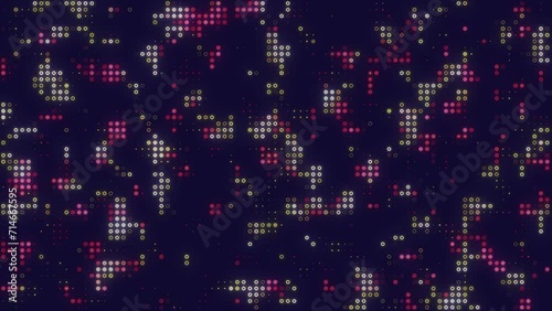 Abstract technology halftone background, digital dotted halftone background.