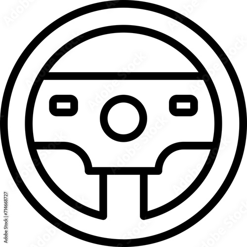 Steering Wheel Icon