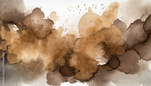 brown stain paint watercolor © Lucia