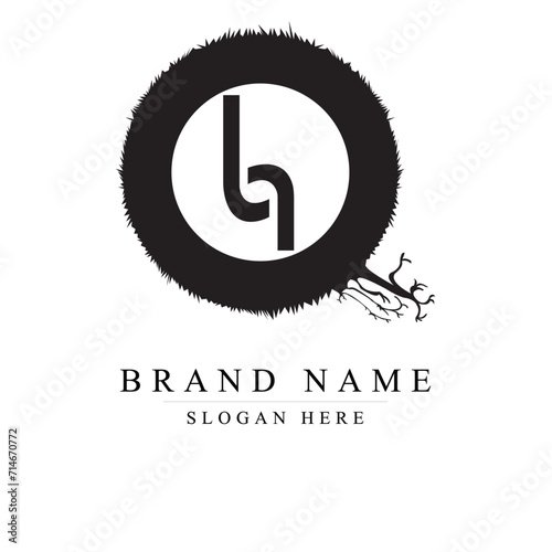 initials letter qb logo design vector illustration template, Initial letter qb logo,
