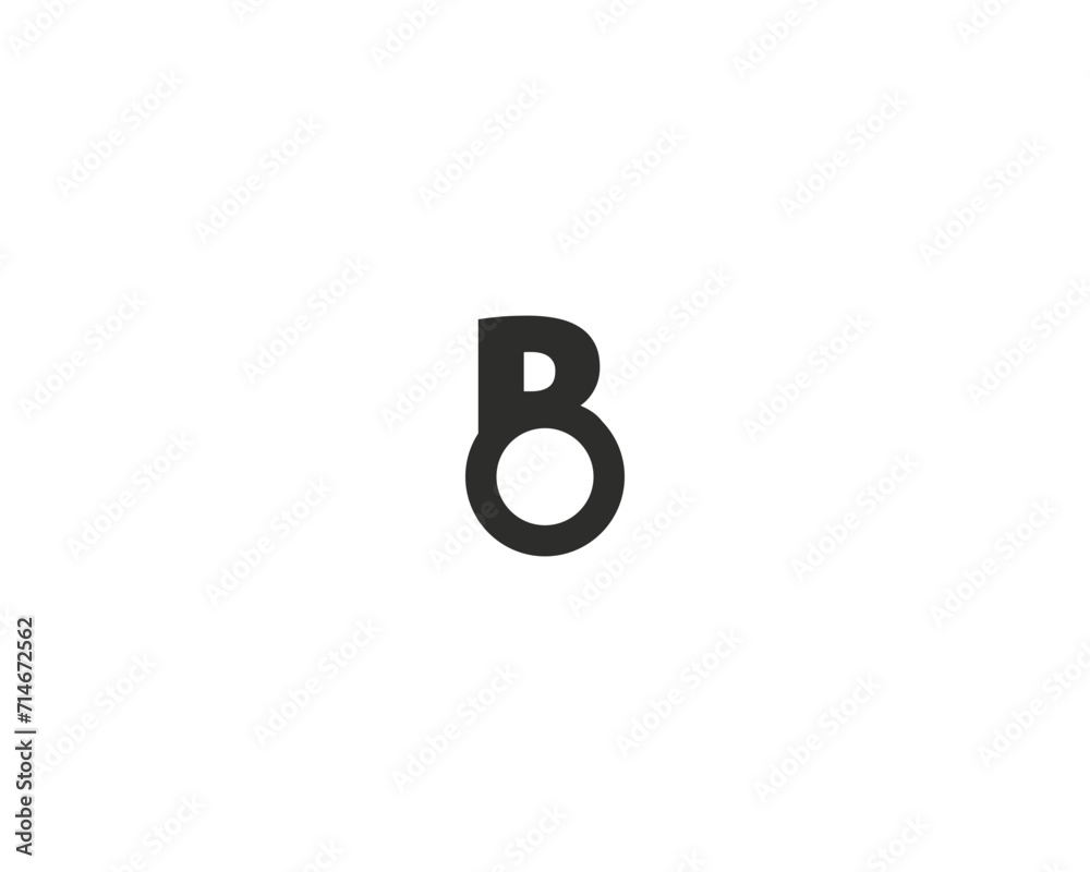 Initial Letter PB Logo design template element. Initial Letter PB Logo design template element.