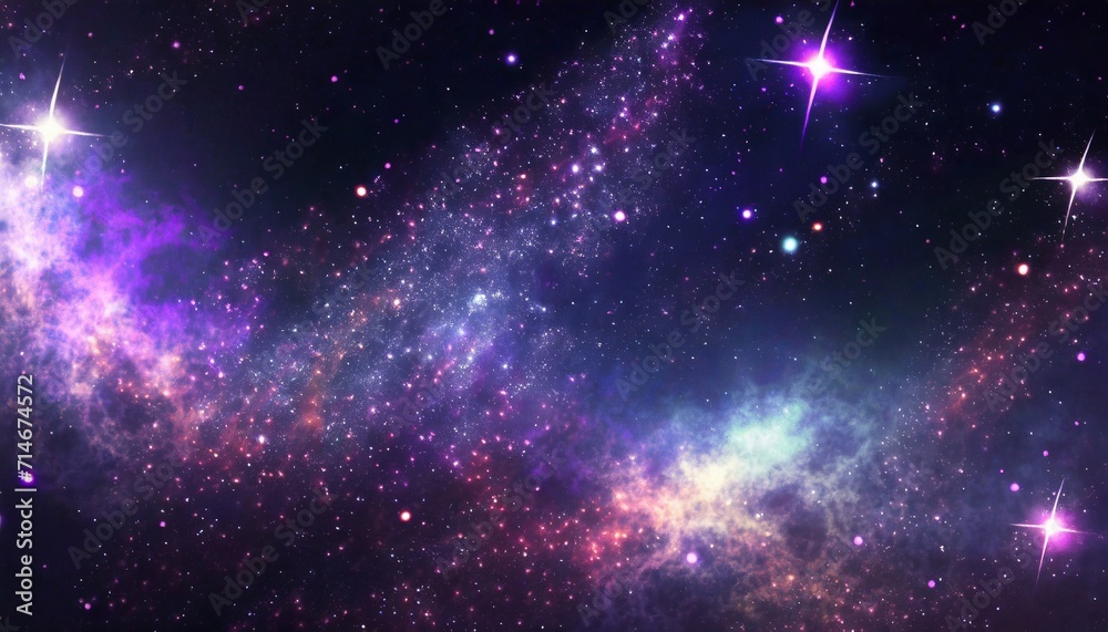colorful stars and space background universe wallpaper 