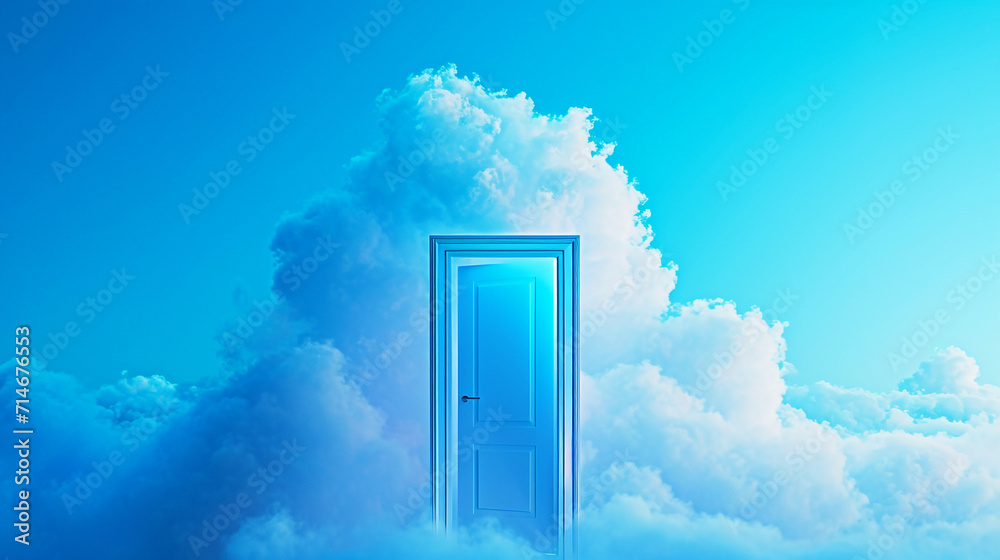 door to the sky. Generative Ai.
